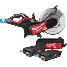 Купити Машина відрізна акумуляторна (різач) MILWAUKEE, MXF COS350G2FC-802, діаметр 350мм (диск HUDD350 , зарядний пристрій MXF FC, 2 акумулятори MXF XC608 8Аг). Офіційний магазин Мілвокі Україна, фірмова гарантія з доставкою по Украіні