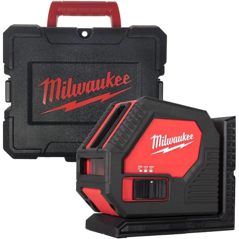 Купити Нівелір лінійний лазерний на батарейках MILWAUKEE, CLL-C (кейс). Офіційний магазин Мілвокі Україна, фірмова гарантія з доставкою по Украіні
