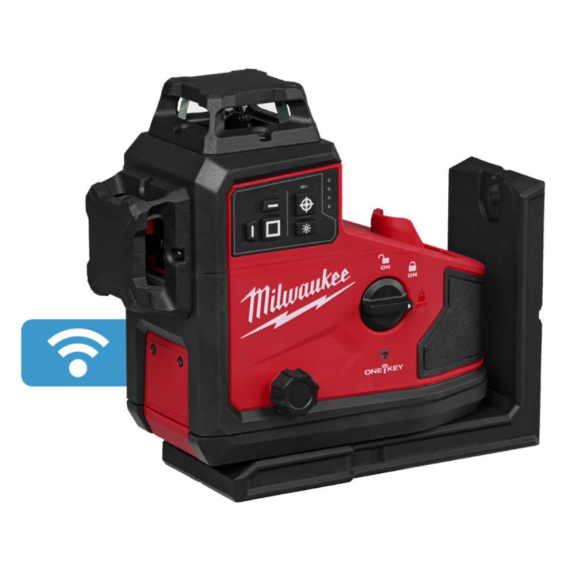 Купити Нівелір 3D лазерний акумуляторний MILWAUKEE, M12 A3PLO-0С  (360 градусів, зелений промінь) (каркас, кейс). Офіційний магазин Мілвокі Україна, фірмова гарантія з доставкою по Украіні