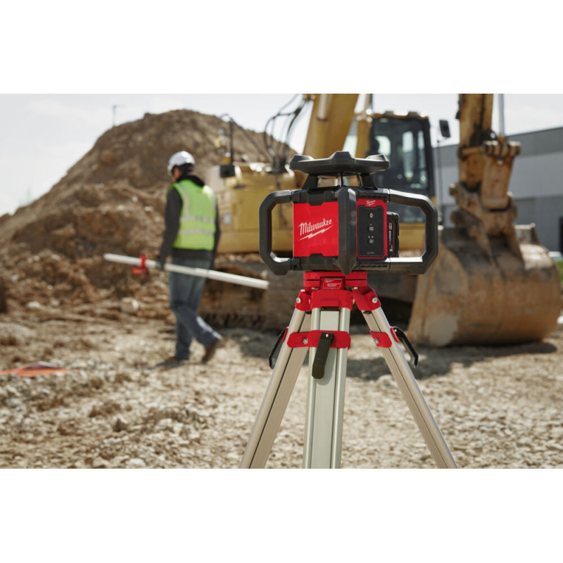 Купити Рівень лазерний ротаційний акумуляторний MILWAUKEE M18 RLOH600-201C 600м. Офіційний магазин Мілвокі Україна, фірмова гарантія з доставкою по Украіні