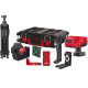 Купити Нівелір лазерний 3D акумуляторний MILWAUKEE, M12 3PLKIT-401P  (360 градусів, зелений промінь) (заміна на 4933499379). Офіційний магазин Мілвокі Україна, фірмова гарантія з доставкою по Украіні