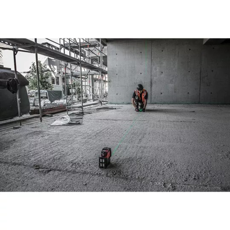 Купити Нівелір лазерний лінійно-точковий акумуляторний MILWAUKEE M12 CLLP-301C (зелений промінь). Офіційний магазин Мілвокі Україна, фірмова гарантія з доставкою по Украіні