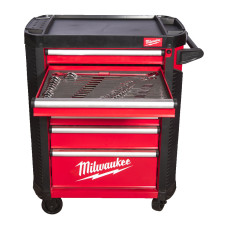Купити Візок інструментальний MILWAUKEE, SRC30-1, 30''/78см, 7 полок , з комплектом інструмента, (206шт). Офіційний магазин Мілвокі Україна, фірмова гарантія з доставкою по Украіні