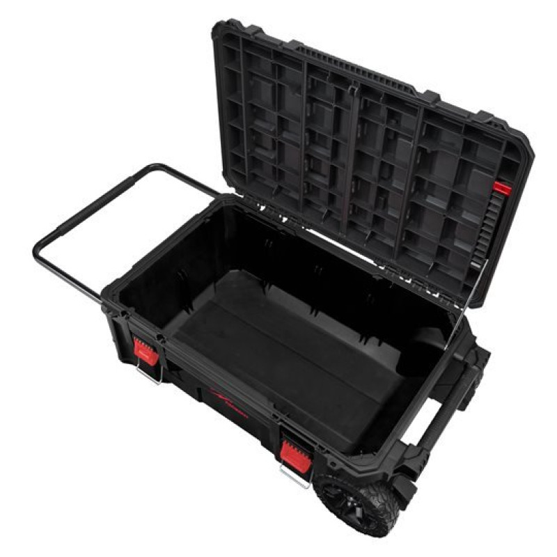 Купити Кейс для інструменту плаский XL на колесах PACKOUT MILWAUKEE (965x609x401мм). Офіційний магазин Мілвокі Україна, фірмова гарантія з доставкою по Украіні