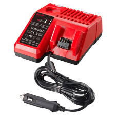 Купити Зарядний пристрій MILWAUKEE, M12-18 AC 12В (автомобільний). Офіційний магазин Мілвокі Україна, фірмова гарантія з доставкою по Украіні