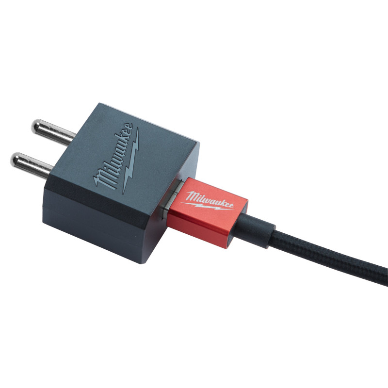 Купити Зарядний пристрій Micro-USB MILWAUKEE, QUSB, 220В. Офіційний магазин Мілвокі Україна, фірмова гарантія з доставкою по Украіні