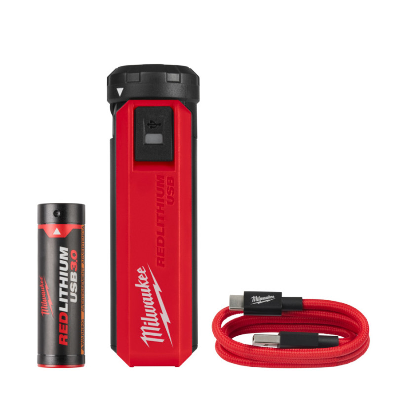 Купити Акумулятор Li-Ion Повербанк 2,1А PPS-301 с зарядним пристроєм USB L4 MILWAUKEE 4932493335. Офіційний магазин Мілвокі Україна, фірмова гарантія з доставкою по Украіні