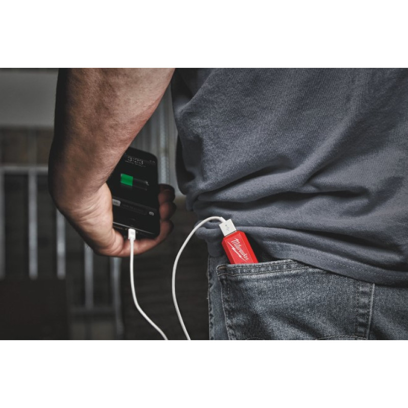 Купити Акумулятор Li-Ion Повербанк 2,1А PPS-301 с зарядним пристроєм USB L4 MILWAUKEE 4932493335. Офіційний магазин Мілвокі Україна, фірмова гарантія з доставкою по Украіні