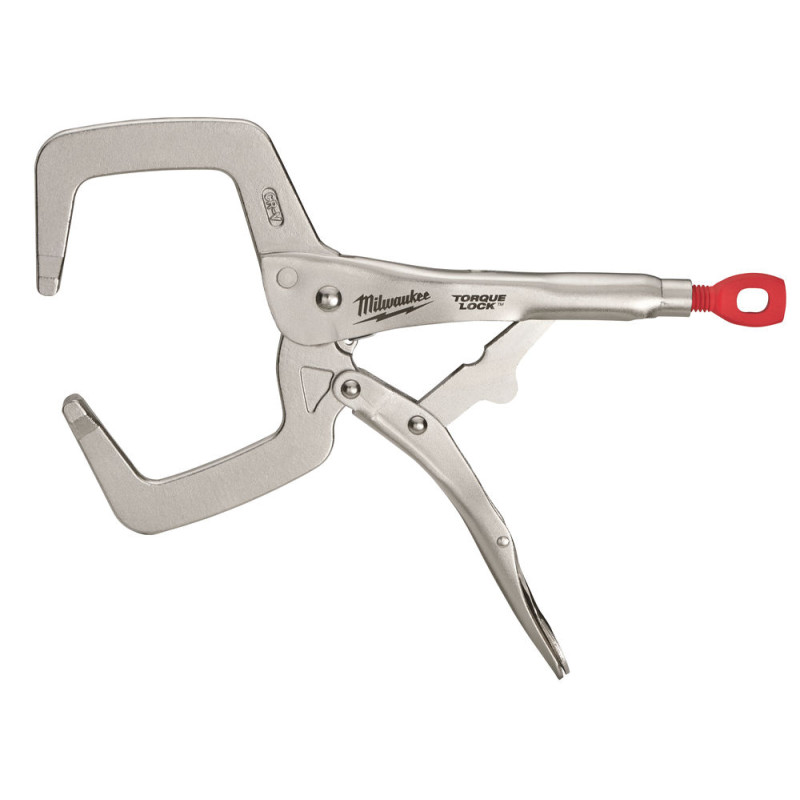 Купити Затискач-струбцина тип С Torque Lock MILWAUKEE, 90х90мм (нерухомі губки), 280мм. Офіційний магазин Мілвокі Україна, фірмова гарантія з доставкою по Украіні